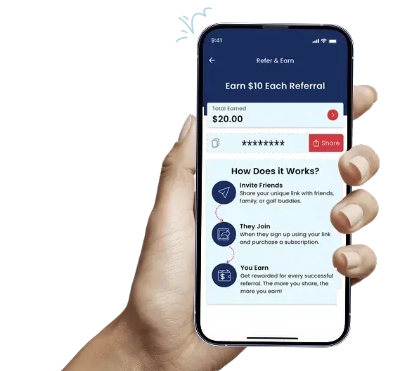Refer and Earn Screen