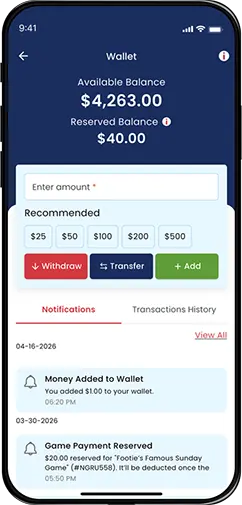 wallet Screen